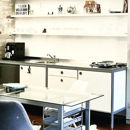 Апартаменты Loft Im Hundertjaehrigen Backhaus Лейпциг Экстерьер фото