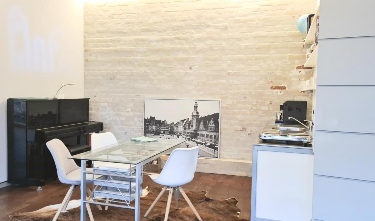 Апартаменты Loft Im Hundertjaehrigen Backhaus Лейпциг Экстерьер фото